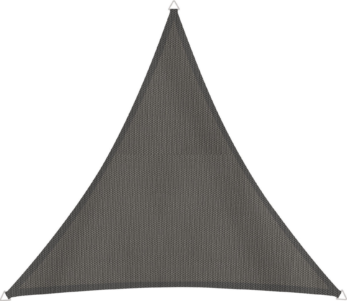Sonnensegel CANNES DR 3x3 m anthrazit von WINDHAGER – UV-Schutz 50+, reißfest, inkl. Seil