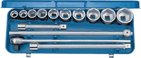 GEDORE Steckschlüsselsatz 32 EMU-2, 14-teilig, 3/4 Zoll, SW 22-50 mm, 6-Kant