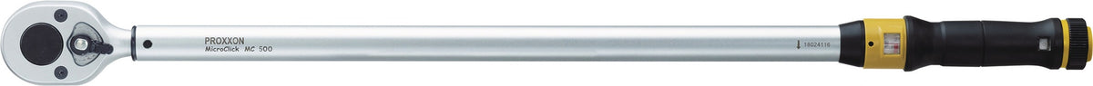 PROXXON Drehmomentschlüssel MC 15 1/4 Zoll 3–15 Nm mit Click-Signal und Feinjustierung
