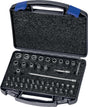 ASW Kraftstecknuss-Satz 700 KS 46 OL, 46-teilig, 1/4″ Antrieb, für Schlagschrauber
