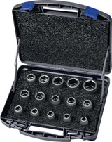 ASW Kraftsteckschlüsselsatz 720 SG 12 OL 12-tlg. 1/2 Zoll 6-kant für Schlagschrauber
