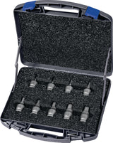 ASW Kraftsteckschlüsselsatz 720 SG 12 OL 12-tlg. 1/2 Zoll 6-kant für Schlagschrauber