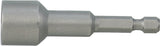 PROMAT Steckschlüsselsortiment 5-teilig SW 6/7/8/10/13 mm Antrieb 1/4″ 6-Kant E6,3