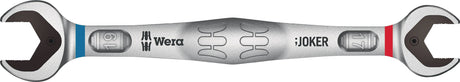 WERA Maulringratschenschlüsselsatz Joker 6-tlg. SW 10-19 mm – mit Haltefunktion