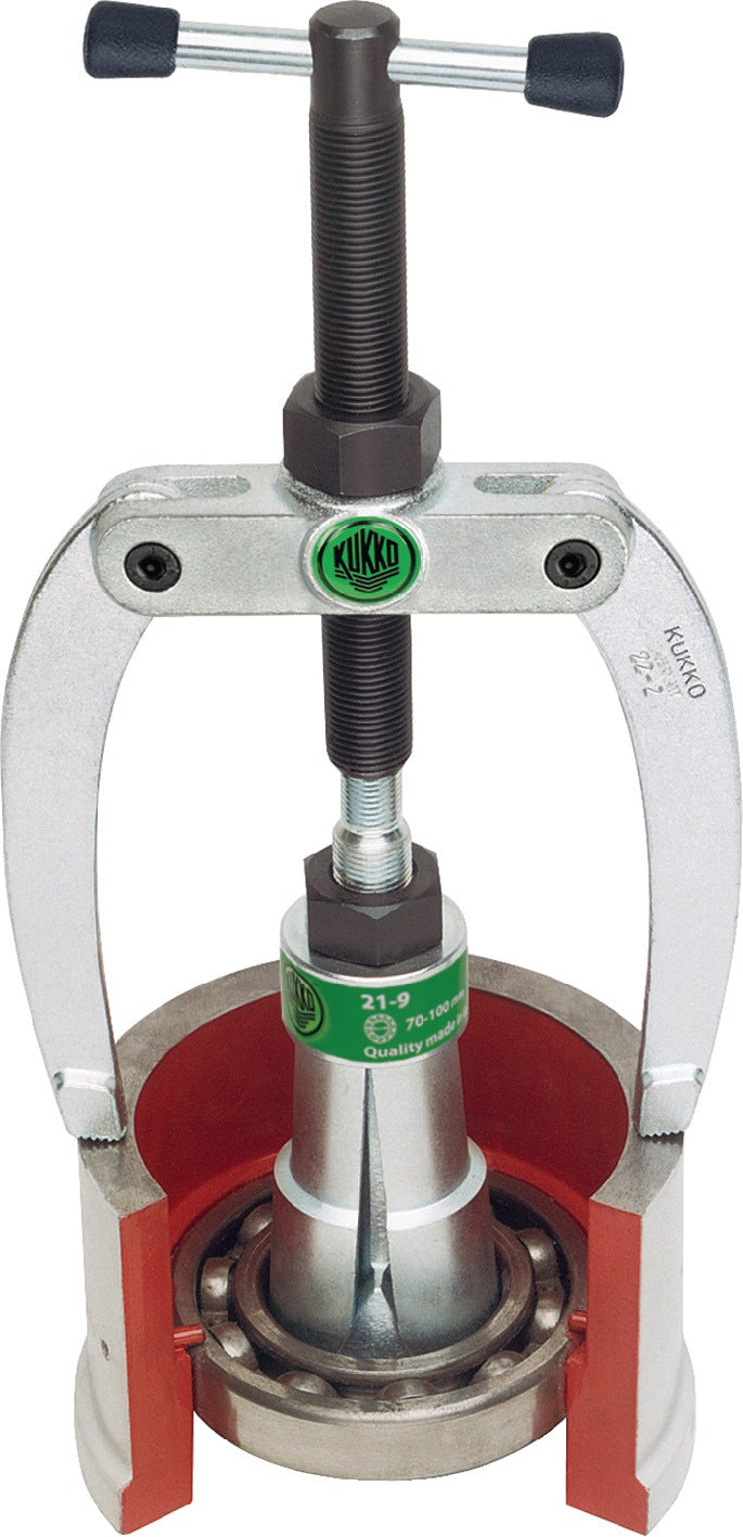 KUKKO Gegenstütze 22-1 für Bohrungen 5-40 mm – Zugkraft 3000 kg aus Spezialstahl