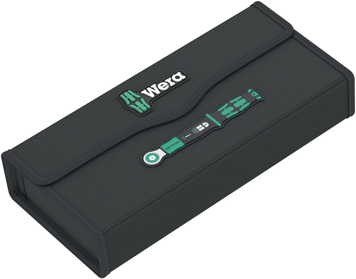 WERA Drehmomentschlüsselset Safe-Torque 10-tlg. 2-12 Nm 1/4 Zoll mit Überrutschmechanismus