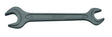 NORDWEST Doppelmaulschlüssel 895 10x13 mm, CV-Stahl, schwarz, DIN 895 – 120 mm