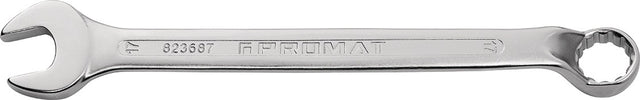 PROMAT Ringmaulschlüssel SW 5,5 mm, Länge 100 mm, Form B, CV-Stahl, verchromt, DIN 3113