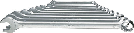 GEDORE Ringmaulschlüsselsatz 7 XL-012 12-teilig SW 10-32 mm Form A CV-Stahl extra lang