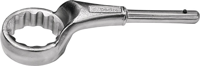 PADRE GERMANY Zugringschlüssel 839 gekröpft 22 mm CV-Stahl verchromt Länge 180 mm