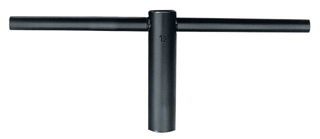 AMF Vierkantsteckschlüssel DIN 904, 5 mm, 60 mm, mit Drehstift 160 x 6 mm – Spezialstahl