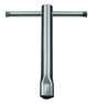 AMF Dreikant-Steckschlüssel DIN 22417 A M4, 90 mm, verzinkt, Spezialstahl