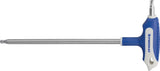 PROMAT Schraubendreher Quergriff T15 x 100 mm Seitenabtrieb TX mit Bohrung