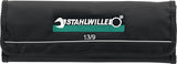 STAHLWILLE Ringmaulschlüsselsatz 6-teilig SW 7-19 mm Form A Chrom-Alloy-Stahl