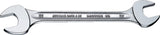 STAHLWILLE Doppelmaulschlüssel MOTOR 10 4x5 mm verchromt – Chrom-Alloy-Stahl, DIN 3110