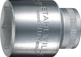 STAHLWILLE Steckschlüsseleinsatz 52 1/2 Zoll 6-kant SW 8 mm L.38 mm