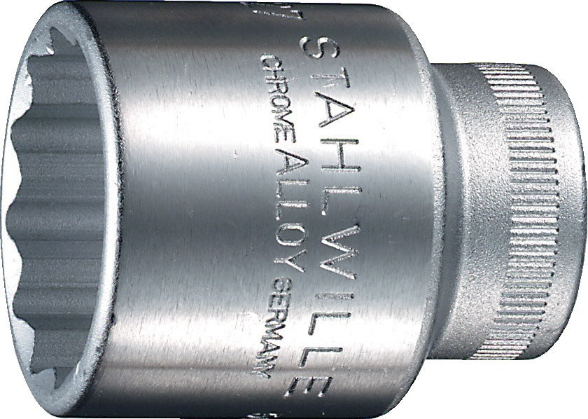 STAHLWILLE Steckschlüsseleinsatz 50 1/2 Zoll 12-kant SW 8 mm Länge 38 mm