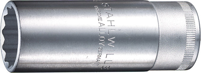 STAHLWILLE Steckschlüsseleinsatz 51 für Zündkerzen 1/2 Zoll SW 16 mm 12-Kant