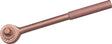 Umschaltknarre 1/2 Zoll 45 Zähne funkenfrei von ENDRES TOOLS – Kupfer-Beryllium, 250 mm
