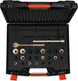 ENDRES TOOLS Steckschlüsselsatz 12-teilig SW 10-32 mm, 1/2″ 4-Kant, funkenfrei