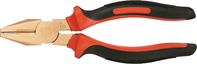 Kombizange 200 mm funkenfrei von ENDRES TOOLS – Kupfer-Beryllium mit 2K-Hüllen