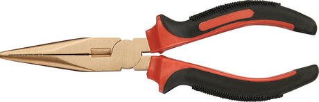 Telefonzange 180 mm funkenfrei von ENDRES TOOLS – Flachrundzange mit 2K-Hülle