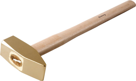 Vorschlaghammer 3000g Hickory funkenfrei von ENDRES TOOLS – Profi-Hammer für sicheres Arbeiten