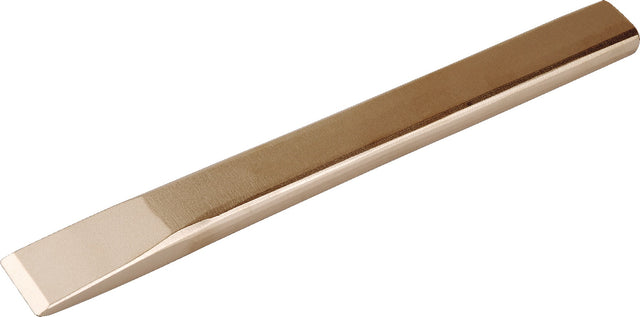 Flachmeißel 200 mm von ENDRES TOOLS – funkenfrei, Schneidenbreite 25 mm, Aluminium-Mehrstoff-Bronze