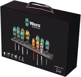WERA Schraubendrehersatz Kraftform XXL 2 12-tlg. Schlitz/PH/PZD/TX mit Wandhaltern