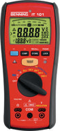 BENNING Isolations-/Widerstandsmessgerät IT 101 – 0,1-600 V AC/DC, 50 kOhm-20 GOhm, CAT IV 600 V