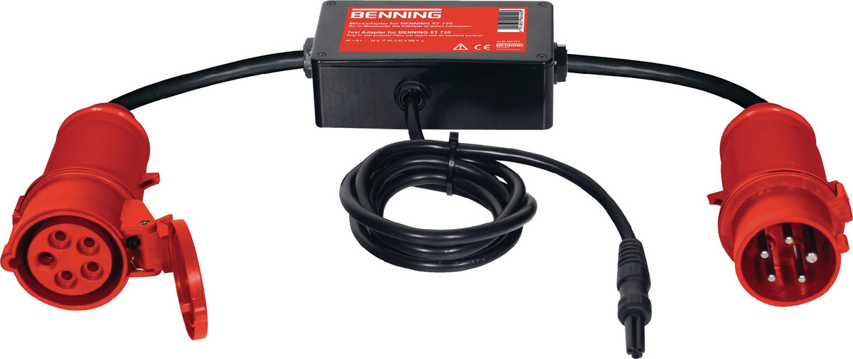 BENNING Messadapter für 3-phasige Verbraucher aktiv 16 A CEE 5-polig