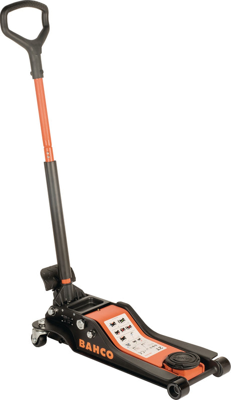BAHCO Wagenheber BH12000 – 2000 kg Tragfähigkeit, Hubbereich 70–490 mm