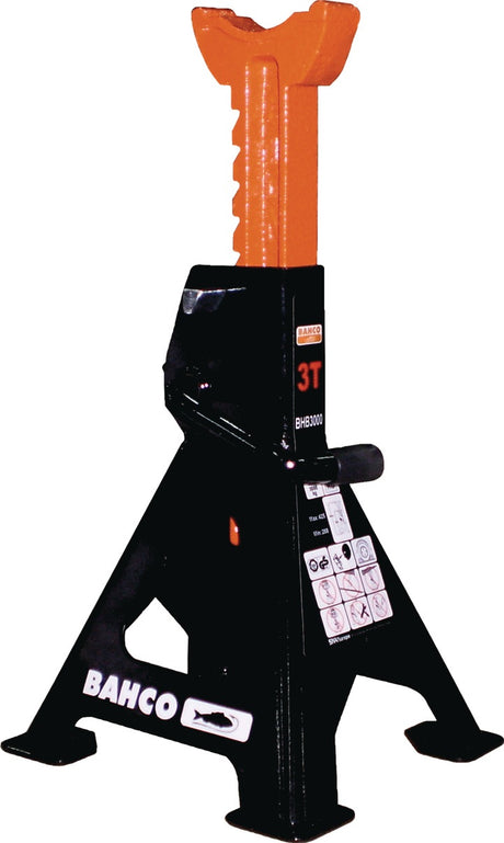 BAHCO Unterstellbock PA BH36000 – 6 t Tragfähigkeit, höhenverstellbar bis 620 mm, TÜV-zertifiziert