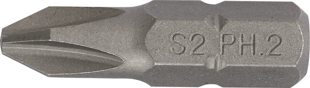 PROMAT Bit P829113 1/4 Zoll PH 1, 25 mm, S2-Stahl