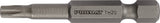 PROMAT Bit P829190 T15 1/4 Zoll mit Bohrung, 25 mm, S2-Stahl, 10er-Pack