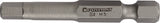 PROMAT Bit P829174 1/4 Zoll 2mm L.25mm für Innensechskant-Schrauben, 10er-Pack