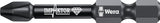 WERA Bit 851/1 IMP DC PH2, 25 mm, 1/4 Zoll C6,3 Impaktor, diamantbeschichtet, 10er Box