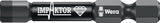 WERA Bit 851/1 IMP DC PH2, 25 mm, 1/4 Zoll C6,3 Impaktor, diamantbeschichtet, 10er Box