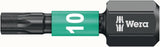 WERA Bit 851/1 IMP DC PH2, 25 mm, 1/4 Zoll C6,3 Impaktor, diamantbeschichtet, 10er Box