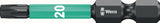 WERA Bit 851/1 IMP DC PH2, 25 mm, 1/4 Zoll C6,3 Impaktor, diamantbeschichtet, 10er Box