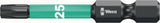 WERA Bit 851/1 IMP DC PH2, 25 mm, 1/4 Zoll C6,3 Impaktor, diamantbeschichtet, 10er Box