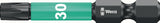 WERA Bit 851/1 IMP DC PH2, 25 mm, 1/4 Zoll C6,3 Impaktor, diamantbeschichtet, 10er Box