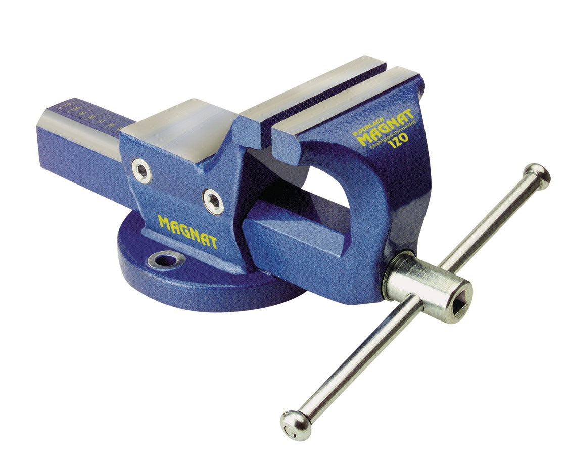 DURLACH Parallelschraubstock Magnat geschmiedet, Backenbreite 100 mm, Spannweite 125 mm