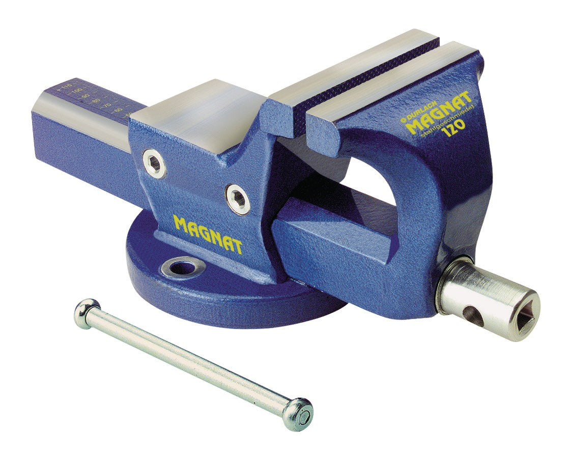 DURLACH Parallelschraubstock Magnat geschmiedet, Backenbreite 100 mm, Spannweite 125 mm