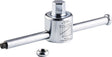 HEUER Sechskantaufsatz Backen-B. 120 mm – Stahl, gehärtet + verzinkt für Parallelschraubstock