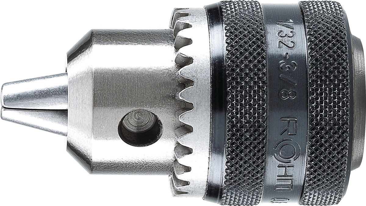 RÖHM Zahnkranzbohrfutter Prima Ø 0,8-10 mm, 3/8″-24 mm, für Rechts- und Linkslauf