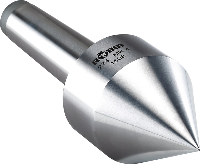 RÖHM Zentrierkegel MK3 mitlaufend 79 mm Auskragung Kegelwinkel 60° spitz