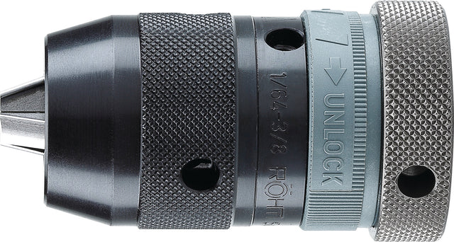 RÖHM Schnellspannbohrfutter Supra SK 0,5-10 mm B 12 für Rechts- und Linkslauf