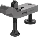 AMF Spanneisen Nr. 6316V für T-Nut 10 mm, Länge 100 mm, gekröpft