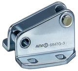 AMF Gegenhalter Nr. 6847G Gr.1 verzinkt für Verschlussspanner 6847 – Passiviert, einsatzgehärtete Buchsen